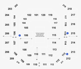James Brown Arena Seating Chart, HD Png Download, Free Download
