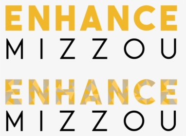 Enhance Mizzou Logo Black Letters-01 - Parallel, HD Png Download, Free Download