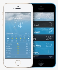 Weather On Iphone, HD Png Download, Free Download