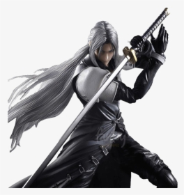 Final Fantasy Vii Remake Png Download Image - Sephiroth Action Figure, Transparent Png, Free Download
