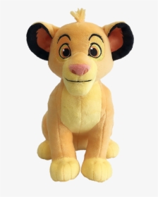 Id00392y Young Simba Front - Stuffed Toy, HD Png Download, Free Download