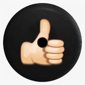 Jeep Wrangler Jl Backup Camera Day Thumbs Up Emoji - Circle, HD Png Download, Free Download