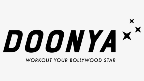 Logo Black - Doonya The Bollywood Workout, HD Png Download, Free Download