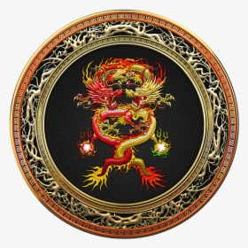 Red And Yellow Dragon, HD Png Download, Free Download