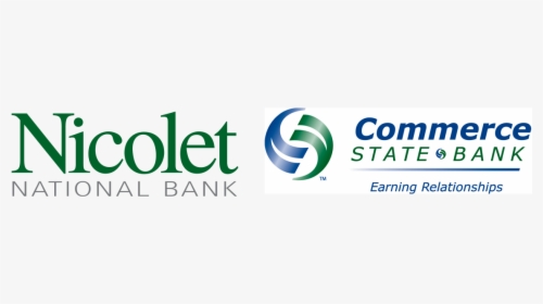 Nicolet National Bank And Commerce State Bank Logos - Commerce State Bank, HD Png Download, Free Download