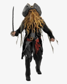 Download Pirate Png Images Background - Disney Davy Jones Costume, Transparent Png, Free Download