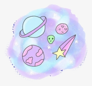 #galaxy #alien #stars #plants #tumblr #goals #png - Imagenes De Planetas Tumblr Png, Transparent Png, Free Download