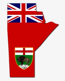 Manitoba Flag And Map, HD Png Download, Free Download