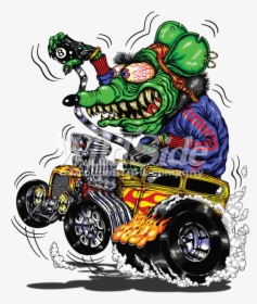 Green Monster Yellow Hot Rod - Green Monster Hot Rod, HD Png Download, Free Download