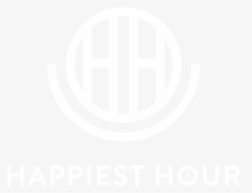 Happiest Hour Logo White - Johns Hopkins Logo White, HD Png Download, Free Download