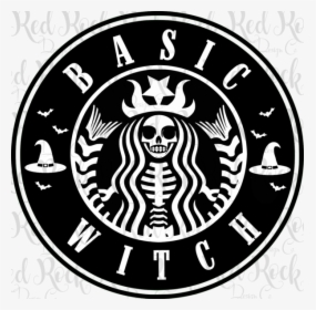 Basic Witch Starbucks Logo, HD Png Download, Free Download