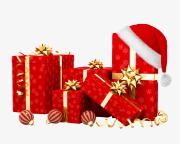 Christmas Gifts Transparent Background Png Images - Transparent Christmas Presents Png, Png Download, Free Download