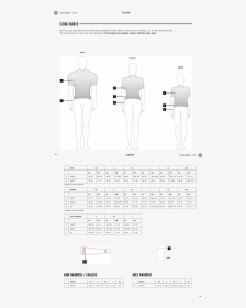 Zoot Sports Custom Triathlon Apparel Sizing Chart, - Sketch, HD Png Download, Free Download