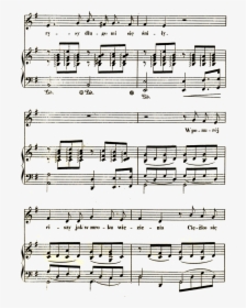 Wspomnienie Z Puszkina Page06 - Sheet Music, HD Png Download, Free Download