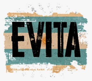 Evita Logo W Flag Smaller - Poster, HD Png Download, Free Download