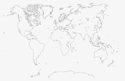 Large Size World Mapquality - Map, HD Png Download, Free Download
