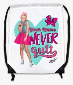 Jojo Siwa Personalised Gym Bag - Jojo Siwa Be You Transparent Background, HD Png Download, Free Download