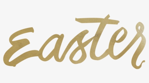 Easter Text Png - Easter Service Png, Transparent Png, Free Download