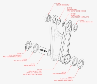 Santa Cruz Bicycles - Technical Drawing, HD Png Download, Free Download