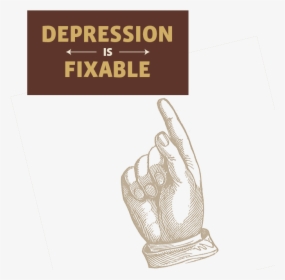 Unlike Women, Most Depressed Men Don"t Exhibit The - Gone Sign, HD Png Download, Free Download