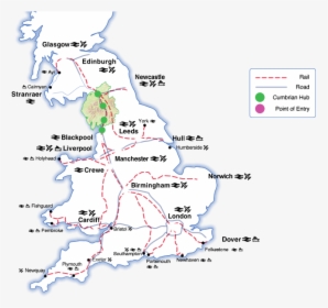 Getting To Cumbria - Nearest Airport To Lake District, HD Png Download, Free Download