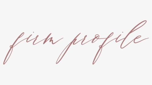 Firm Profile - Calligraphy, HD Png Download, Free Download