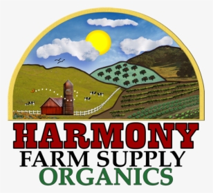 Harmony Logo Organics Transparent Small - Poster, HD Png Download, Free Download