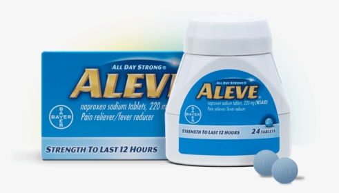 Aleve Caplets For Pain Relief - Cosmetics, HD Png Download, Free Download