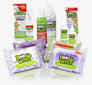 A Collection Of Boogie Wipe Products - Food, HD Png Download, Free Download