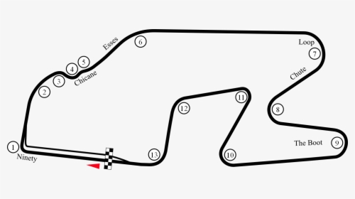 The Formula 1 Wiki - Watkins Glen Scheckter Chicane, HD Png Download, Free Download