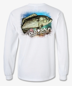 Long Sleeve Cotton Blend Fishing T-shirt - Sweatshirt, HD Png Download, Free Download
