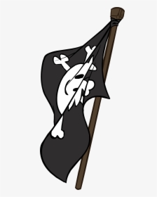 Club Penguin Pirate Flag Clipart , Png Download - Pirata Club Penguin, Transparent Png, Free Download