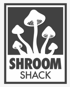 Shroom Shack Logo Graphic Design - Shiitake, HD Png Download - kindpng