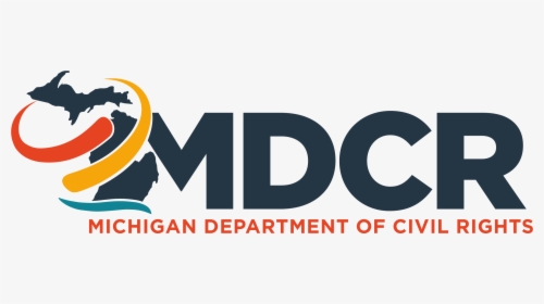 Mi Dept Of Civil Rights Logo - Michigan Map, HD Png Download, Free Download