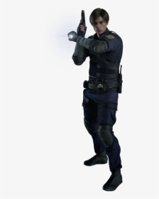 Resident Evil 2 Remake Leon Resized - Leon S Kennedy Png, Transparent Png, Free Download