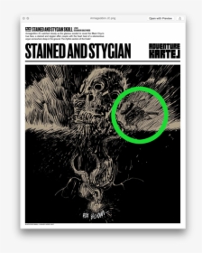 Page 4 Armageddonjc02 - Threea Stained And Stygian Skull, HD Png Download, Free Download