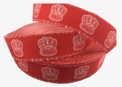 Ribbons [tag] Red Paw Print Grosgrain Ribbons 1″ Solid - Box, HD Png Download, Free Download