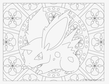 Adult Pokemon Coloring Page, HD Png Download, Free Download