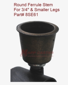 Round Ferrule Stem For Shepherd Pacer 50mm Twin Wheel - Cameras & Optics, HD Png Download, Free Download