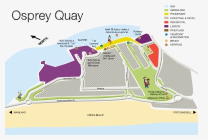 Map Of Osprey Quay - Map, HD Png Download, Free Download