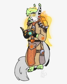 [at] Singed Fur - Cartoon, HD Png Download, Free Download