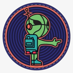 Nike Raygun Area 72 , Png Download - Roswell Rayguns Sticker, Transparent Png, Free Download