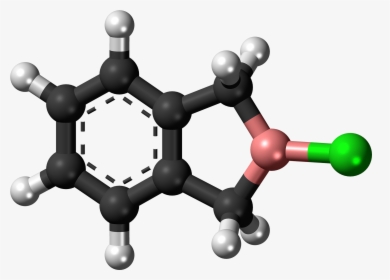 2 Chloro 2 Boraindane Molecule Ball, HD Png Download, Free Download