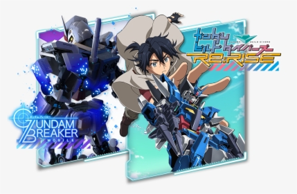 Gundam Build Divers Re - Gundam Build Divers Re Rise, HD Png Download, Free Download