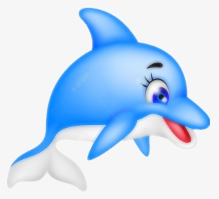 #delfín #dolphin #kawaii - Animadas De Un Delfin, HD Png Download, Free Download