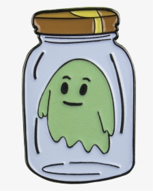 Rick And Morty Ghost In A Jar, HD Png Download, Free Download
