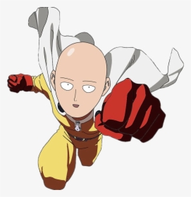 One Punch Man Saitama Striking - One Punch Man .png, Transparent Png, Free Download