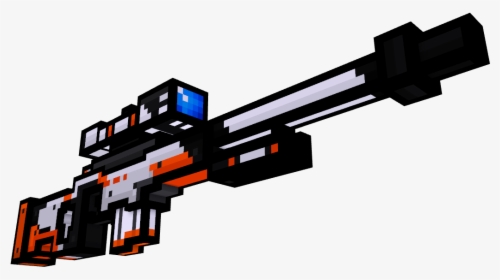 Sci Fi Gun Pixel Art , Png Download - Sci Fi Gun Png, Transparent Png, Free Download