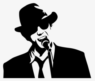 Elwood Blues - Illustration, HD Png Download, Free Download
