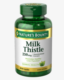 Milk Thistle - Nature's Bounty Ginkgo Biloba, HD Png Download, Free Download